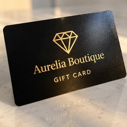 Custom Metallic and Foil Gift Cards